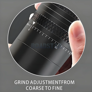 Regolazione esterna centrale all'ingrosso viaggio agitazione a mano velocità bava piatta senza fili riutilizzabile macinacaffè manuale lavabile - Product Image 5