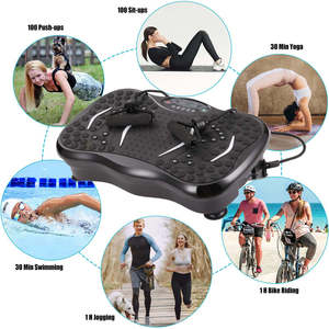 Equipo de Fitness Ultrafino para Adelgazar, Mini <span class=keywords><strong>Plataforma</strong></span> <span class=keywords><strong>Vibratoria</strong></span> Curva <span class=keywords><strong>4D</strong></span>, <span class=keywords><strong>Plataforma</strong></span> de Entrenamiento Vibratorio para Moldear el Cuerpo y Perder Peso - Product Image 4