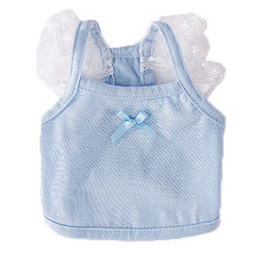Ropa para mascotas, chaleco para gatos, perros, osos de peluche, Pomerania, estilo coreano, princesa, color caramelo, encaje, poliéster, primavera y verano - Product Image 5