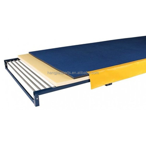 Barre de <span class=keywords><strong>gymnastique</strong></span> professionnelle de 42 pieds, barre en fibre de verre avec structure en acier, tapis en XPE collé, barre de <span class=keywords><strong>gymnastique</strong></span> pour club - Product Image 2