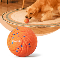 Jouet pour chat électrique intelligent automatique Cheerble, design moderne, vente en gros, jeu interactif pour chat avec balle roulante en PC