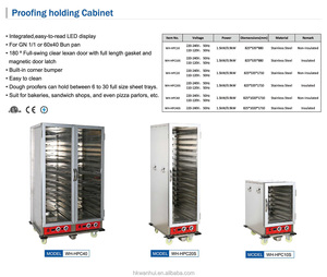 เครื่องทำขนมปังเชิงพาณิชย์ ETL CE ตู้อบแป้งสำหรับทำเบเกอรี่ ตู้ควบคุมอุณหภูมิสำหรับการหมักแป้ง - Product Image 3
