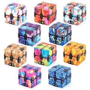 Nuevo <span class=keywords><strong>Cubo</strong></span> Infinito Creativo de Bolsillo, <span class=keywords><strong>Cubo</strong></span> de Rubik, Juguete de Bloques Giratorios, Versión Mejorada, Giro Ilimitado - Product Image 4