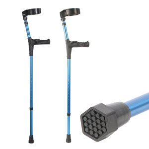 Enfants hauteur réglable béquilles <span class=keywords><strong>en</strong></span> aluminium médical avant-bras coude béquilles pour Aldults sous les bras béquilles - Product Image 1