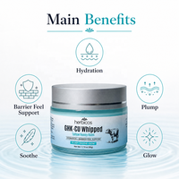 Crème hydratante pour le visage au peptide de cuivre bleu GHK-Cu, crème anti-rides GHK-Cu, crème pour la peau, haute qualité, lignes fines et lisses