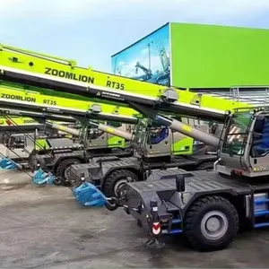 Fabricante China 35 Ton Guindaste de caminhão com motor de roda Rt35 para terreno acidentado Hidráulico móvel com venda quente