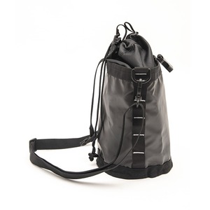Black 600D TPU Waterproof Cylindrical <b>Bucket</b> Bag Unisex Outdoor Portable Crossbody Shoulder Bag Lightweight Durable - Product Image 2