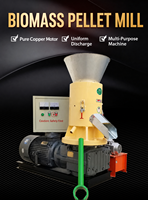 Nouvelle machine à granulés d'aliments pour animaux de ferme, volailles, oiseaux, poulets, en acier au manganèse, diesel/essence, capacité de 200 kg/h, marque QuanHeng