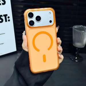 Coque transparente haute définition pour iPhone 17 Pro Max avec chargement magnétique et grande ouverture d'objectif, étui rigide antichoc 16 - Product Image 4