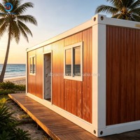 Conteneur Modulaire Personnalisable pour Usine : Maisons Modulaires Portables, Dortoirs Préfabriqués, Bureaux Pliants, Conteneur Plat à Monter Soi-même