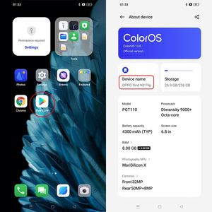 Teléfono Inteligente <span class=keywords><strong>OPPO</strong></span> Find N2 <span class=keywords><strong>Flip</strong></span> 5G LTE CDMA Usado, Huella Dactilar, Carga de 44W, Pantalla AMOLED de 6.8 Pulgadas, Español - Product Image 6