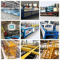 Machine de pultrusion FRP à commande servo CNC, ligne de profilés en fibre de verre de haute précision, équipement de pultrusion GRP, fonctionnement automatique