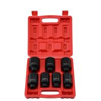 Ensemble d'outils de réparation automatique de douille pneumatique de canon à air en acier Cr-V
