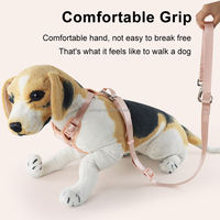 Harnais pour chien en spandex Petsign, harnais pour chien personnalisé, harnais pour chien réglable, harnais de promenade avec clip frontal anti-traction