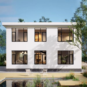 Casa Prefabricada de 130 m² y 2 Pisos con Paneles de Cemento EPS - 1 Sala de Estar, 3 Dormitorios, 2 Baños y 1 Cocina - Product Image 1