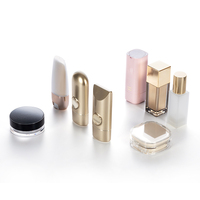 Emballage cosmétique vide en plastique rose de 30 ml, flacon rechargeable à angle carré, pour lotion de soin de la peau, EU-Beauty