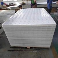 Tapis de protection en HDPE de qualité industrielle pour excavatrices et grues, à haute capacité de charge pour sols meubles et zones boueuses