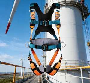 Harnais <span class=keywords><strong>de</strong></span> sécurité complet pour la protection contre les chutes, idéal pour le travail en hauteur, le camping, l'escalade, l'abordage d'arbres - Vente en gros usine - Product Image 6