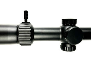 Mira Telescópica de Caza de Aluminio Negra de Ultra Alta Definición <span class=keywords><strong>1</strong></span>-6x24 de Calidad Internacional, Iluminación Roja, Base de Montaje de 30 mm, Resistente a Impactos - Product Image 5