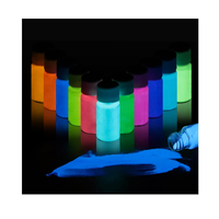 Polvo de pigmento que brilla en la oscuridad, polvo de aluminato de estroncio, precio de polvo luminoso, pigmento luminoso, pigmento fotoluminiscente