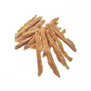 Hot Selling OEM 100% Natural Chicken Meat Shreds Strips Slices High Protein Pet Food Dog Treats Pet Training Snacks