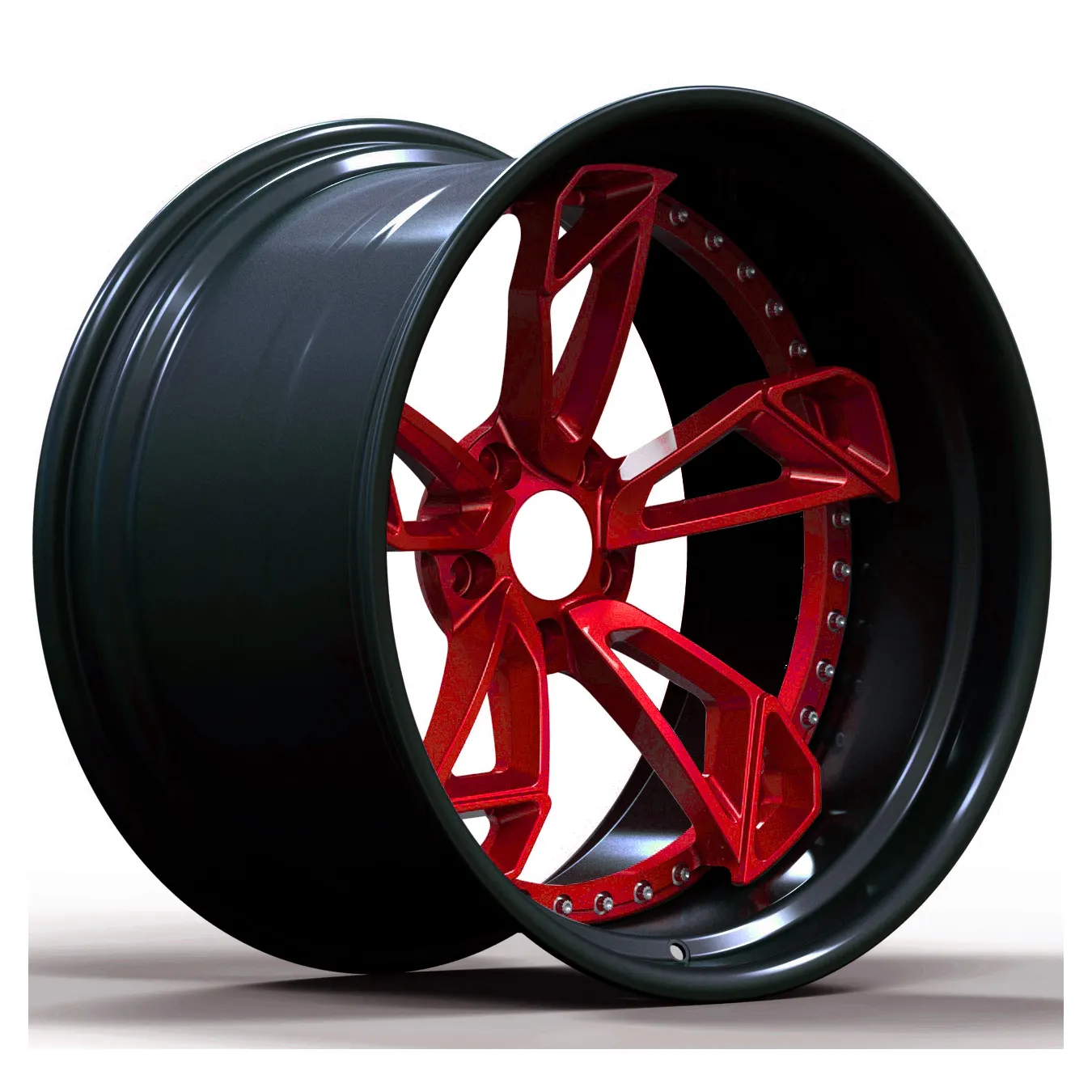 ล้ออะลูมิเนียมอัลลอย18 19 20 21 22นิ้วแต่งลายด้วย PCD 5X114.3 5X120 5X112สำหรับ Ford Mustang Chevrolet Camaro