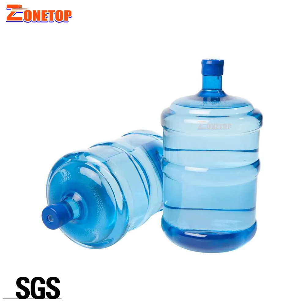 El precio de fábrica 5 Gal 18 litro 18,9 litro 19 Ltr 20L botella de agua de 5 galones de 5 galones cubos de plástico para la venta
