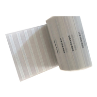 Étiquette RFID passive UHF longue portée ISO18000, 860-960 MHz, mémoire EPC 128 bits, distance de lecture 10 m, étiquette encastrable humide
