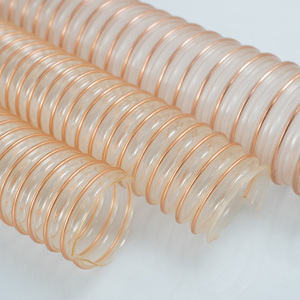 Tuyau de ventilation en polyuréthane durable, haute flexibilité et anti-abrasion, haute pression pour l'évacuation des ateliers, l'utilisation en CVC et l'irrigation - Product Image 3