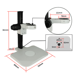 Ft-Opto FH04221201 76mm精密調焦トラックステレオ顕微鏡スタンド - Product Image 5