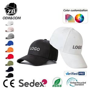 Wholesale Custom Logo Solid Color Big Head Hats <b>Plain</b> Dad Hat 6 Panel Structured Sport <b>Baseball</b> <b>Cap</b> for Men Women - Product Image 1