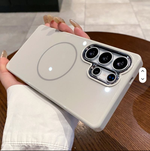 Funda magnética de moda para teléfono móvil para Samsung S25, funda protectora trasera ultrafina a prueba de golpes con carga ultra inalámbrica - Product Image 2