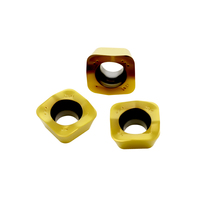 Plaquettes de fraisage en carbure monobloc SOMT100420ER-GM à 4 dents avec dents de coupe convexes
