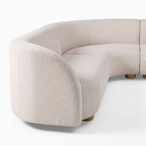 Modular <b>Sofa</b> Fabric <b>Sofa</b> Comfortable Stylish Contemporary Design Durable Upholstered Sections Perfect <b>For</b> Living Room - Product Image 3