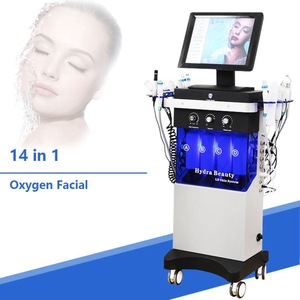 14 En 1 Hydro Facial Skin Care Oxygan Care Cleansing and Hydro Facial Care Device with Light to Remove Blackheads - Product Image 2
