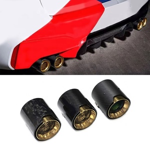 SYPES Carbon Gold Silenciador Punta de escape Tubo de escape Sistema de escape para <span class=keywords><strong>BMW</strong></span> M135i M235i M140i M240i <span class=keywords><strong>M335i</strong></span> M340i M435i M440i - Product Image 2