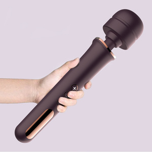 USB Masculino e Feminino Vibrador Orgasmo Rápido Adulto Brinquedos Sexuais Feminino AV Stick Masturbação G-Spot Massageador Vibração Forte Massageadores - Product Image 3