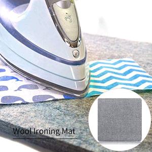 Tendencia 2025 EE. UU. Nuevos productos Almohadilla de planchado acolchada para edredones 17 "X 13,5" Estera de presión de lana, <span class=keywords><strong>tabla</strong></span> de hierro de fieltro de lana portátil - Product Image 4