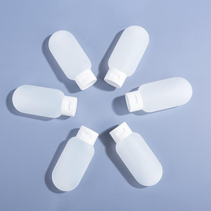 Bouteilles de voyage en silicone étanches, bouteilles de voyage souples en silicone portables, contenants pour shampoing, lotion, cosmétiques et articles de toilette - Product Image 5