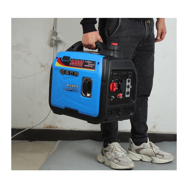 Xinbate 3.1KW Portable Gasoline Electric Generator Remote Start 4-Stroke Home Use Mini Silent Type