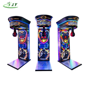 Máquina de Boxeo LED Comercial Duradera de Fábrica JY, Operada con Monedas, Juego de Medición de Fuerza de Golpe, 1 Año de Garantía, en Inglés, para Bares y Salas de Juegos - Product Image 4