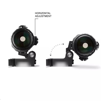 Accessoires de visée optique en alliage d'aluminium de qualité professionnelle G33 avec objectif grossissant 3x et dioptrie réglable