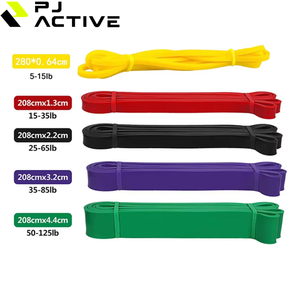 PINJIAN Özel Logolu Direnç Bandı Egzersiz Bantları Fitness Sporları Elastik Direnç Bantları Seti - Product Image 4