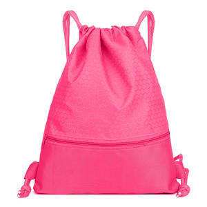 Sac à dos à cordon de serrage en polyester Ripstop d'usine d'origine, sac à cordon de serrage promotionnel personnalisé - Product Image 2