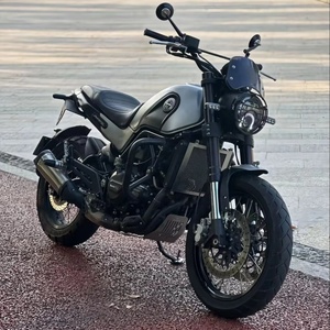 Leoncino 500 500cc Moteur bicylindre en parallèle refroidi par eau, moto scrambler rétro pour débutants, déplacements quotidiens, vitesse 500, moteur puissant - Product Image 1