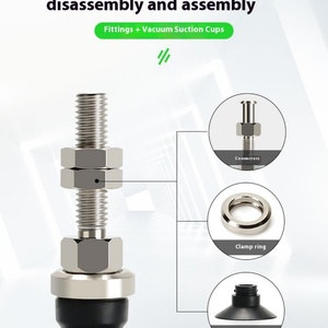 HOFUJNG ZPT Boquilla de Succión Neumática con Rosca Interna, Accesorios para Manipulador, Productos de Goma CN GUA - Product Image 4