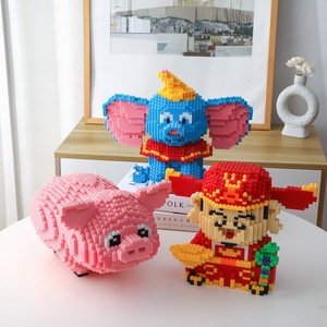 Nhà Máy Bán buôn nhỏ hạt khối phim hoạt hình câu đố lắp ráp trẻ em của món quà đồ chơi - Product Image 6