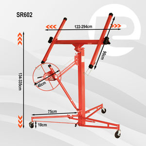 Machine <span class=keywords><strong>de</strong></span> levage manuelle pour plaques <span class=keywords><strong>de</strong></span> plâtre, élévateur <span class=keywords><strong>de</strong></span> plaques <span class=keywords><strong>de</strong></span> plâtre, élévateur <span class=keywords><strong>de</strong></span> panneaux <span class=keywords><strong>de</strong></span> plâtre <span class=keywords><strong>de</strong></span> 16' pour plaques <span class=keywords><strong>de</strong></span> plâtre avec CE et BSCI - Product Image 3