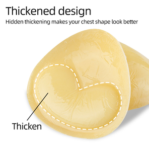 Sujetador de realce adhesivo impermeable de tamaño pequeño, función Invisible, almohadilla potenciadora de senos de tela suave para Bikini, accesorio Timates - Product Image 4