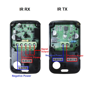 AC/DC12V-24V không dây cảm biến chùm tia hồng ngoại/tế bào quang điện cho tự động cửa Cửa Cửa sổ an ninh báo động dò nhà sản xuất - Product Image 2